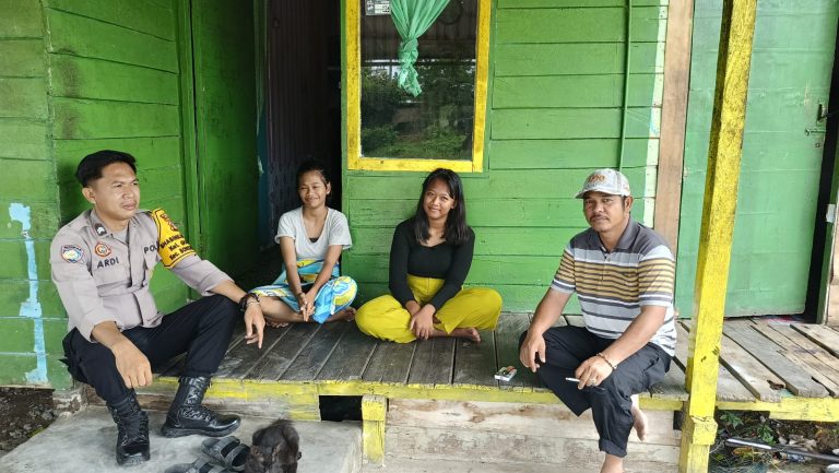 Responsif, Bhabinkamtibmas Guntung hadir jembatani permasalahan warga binaan