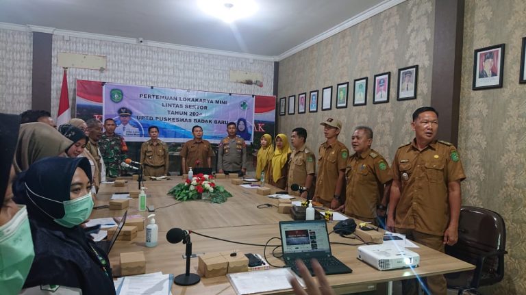 Kapolsek Muara Badak Hadiri Rapat Koordinasi Lintas Sektor Bidang Kesehatan