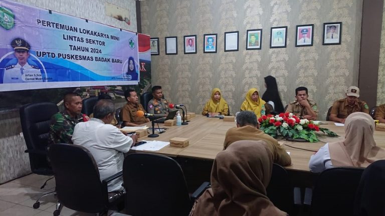Kapolsek Muara Badak Hadiri Rapat Koordinasi Lintas Sektor Bidang Kesehatan