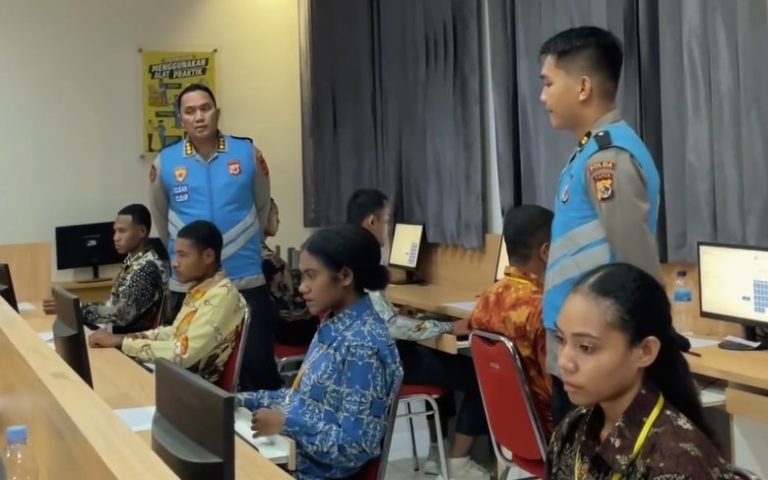Rekrutmen Polri di Papua Menarik Daya Minat Orang Asli Papua Untuk Mengabdi Pada Bangsa Menjadi Anggota Polri