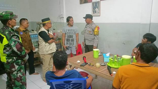 Bhabinkamtibmas Bontang Kuala Tanggap Terhadap Laporan Warga Terkait Gangguan Ketenangan Malam