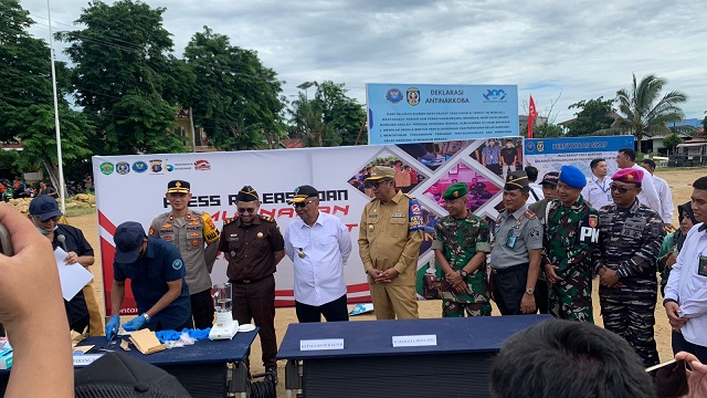 Wakapolres Bontang hadiri Deklarasi Anti Narkoba Masyarakat Pesisir dan Perbatasan di Bontang