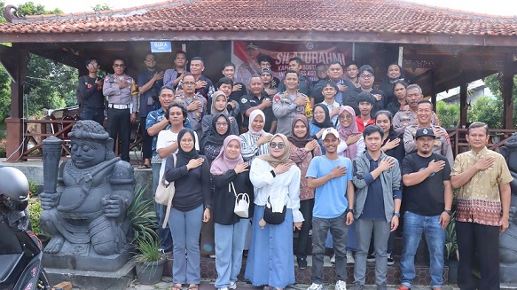 Keterbukaan Informasi, Kapolres Bontang Rangkul Insan Pers