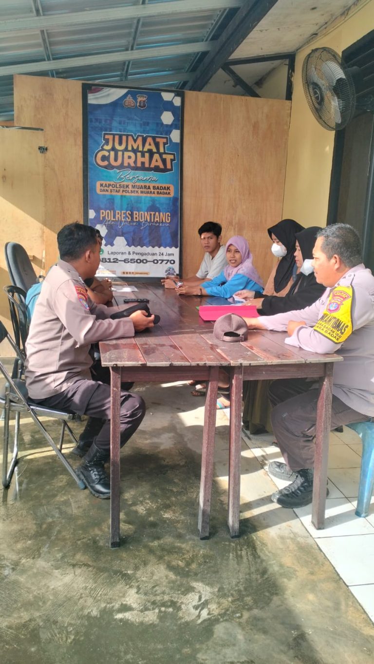 Jumat Curhat di Muara Badak: Menciptakan Kondisi Kamtibmas yang Aman dan Terkendali
