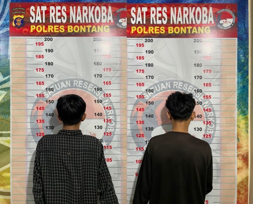 Nekat jual Sabu, 2 Pelajar SMA di amanakan Polisi