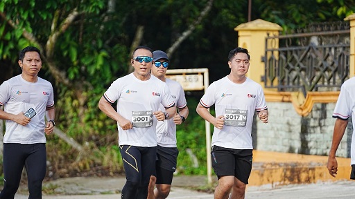 Wakapolda Kaltim Semarakkan Kideco Run 2024 di Kabupaten Paser