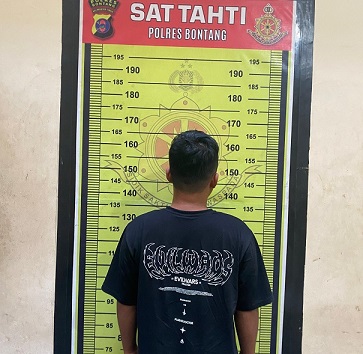 Simpan barang haram pemuda warga Api Api di amankan Polisi