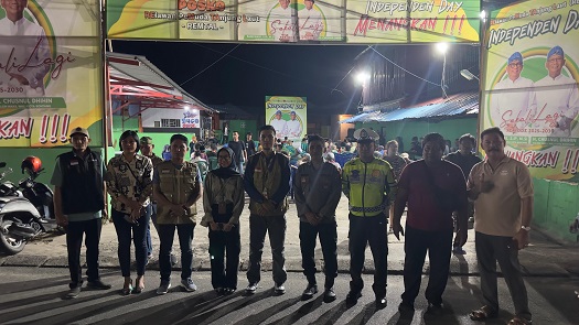 Regu 1 Polres Bontang Laksanakan Pengamanan Kegiatan Kampanye di Tanjung Laut