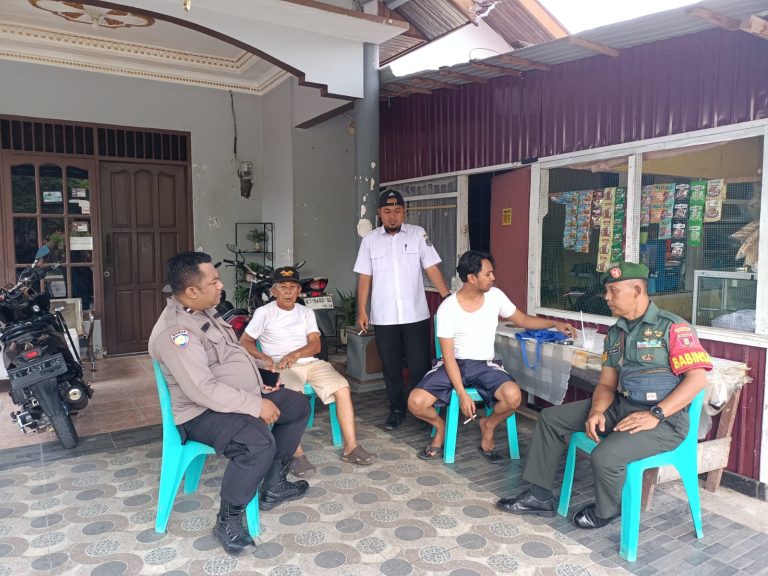 Sinergi Bersama Babinsa, Bhabinkamtibmas Tanjung Laut Gelar Dialog Kamtibmas Bersama Warga Binaan