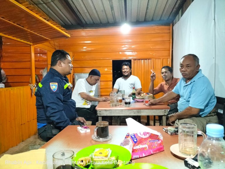 Cooling System wilayah Binaan, Bhabinkamtibmas Kelurahan Api Api Gelar Cipta Kondisi Jelang Pilkada 2024