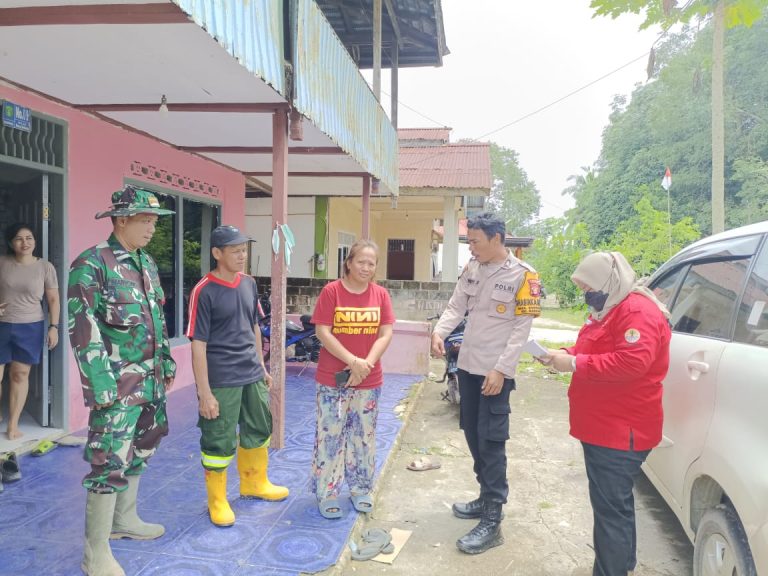 Cipta Kondisi wilayah binaan, Bhabinkamtibmas Sambera Baru Laksanakan Cooling System Jelang Pilkada 2024