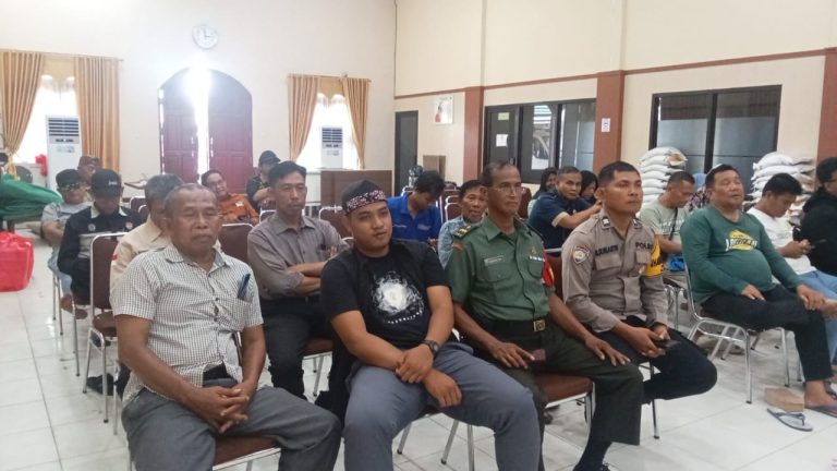 Bhabinkamtibmas Loktuan hadiri Sosialisasi Pilkada Serentak 2024 tingkat Kecamatan Bontang Utara