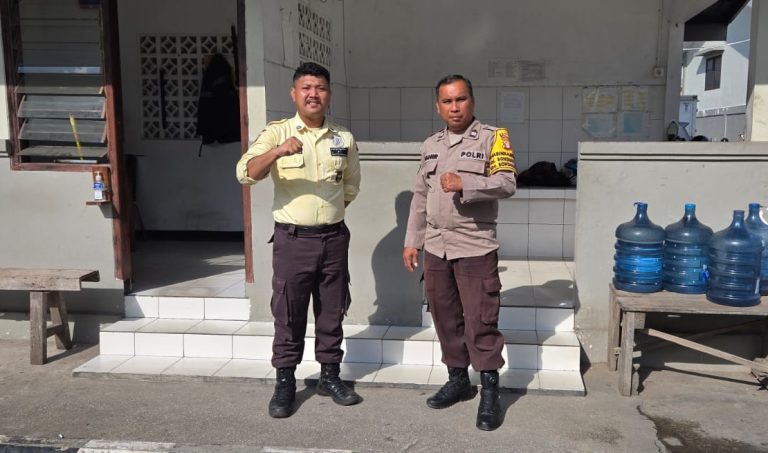 Cipkon wilayah Binaan, Bhabinkamtibmas Bontang Kuala Laksanakan Cooling System dan Monitoring Kamtibmas Jelang Pilkada 2024