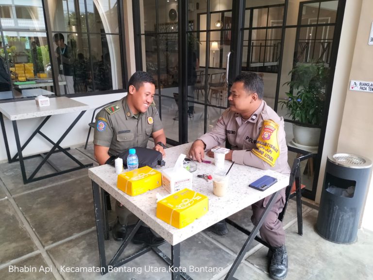 Bhabinkamtibmas Api-Api Laksanakan Cooling System serta Koordinasi Kamtibmas Jelang Pilkada 2024