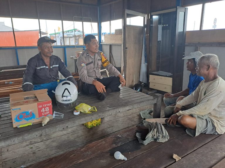 Dialog kamtibmas, Bhabinkamtibmas Loktuan Gelar Cooling System Jelang Pilkada 2024