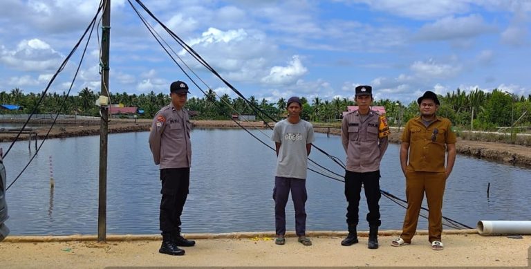 Pengecekan Lokasi Perikanan Empang di Desa Santan Ilir untuk Mendukung Ketahanan Pangan