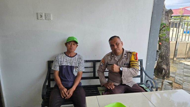 Cooling System, Bhabinkamtibmas Polsek Bontang Utara Sosialisasikan Kamtibmas Menjelang Pilkada 2024 di Kelurahan Bontang Kuala