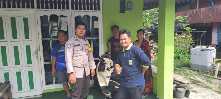 Bhabinkamtibmas Kelurahan Loktuan Laksanakan Cooling System Pasca Sidang Pleno Pilkada