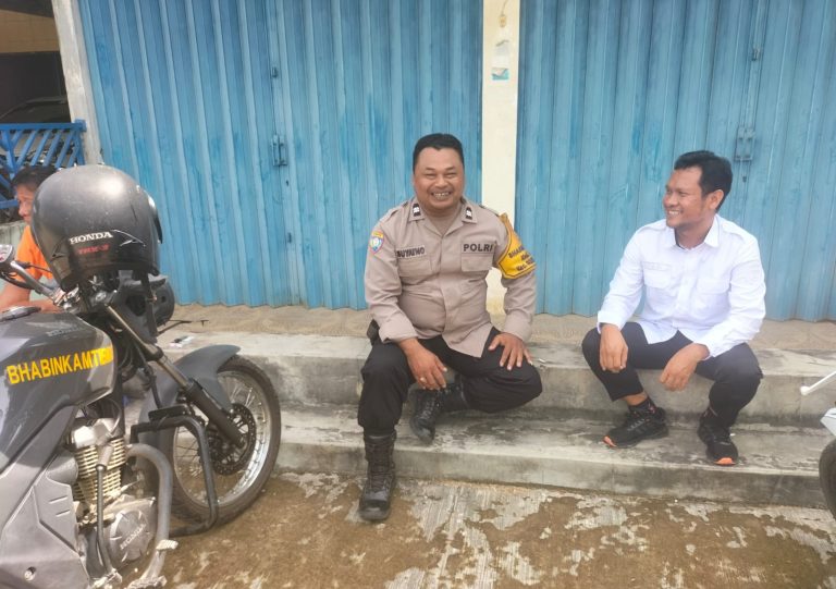 Bhabinkamtibmas Kelurahan Api-Api Laksanakan Cooling System Pasca Sidang Pleno Pilkada