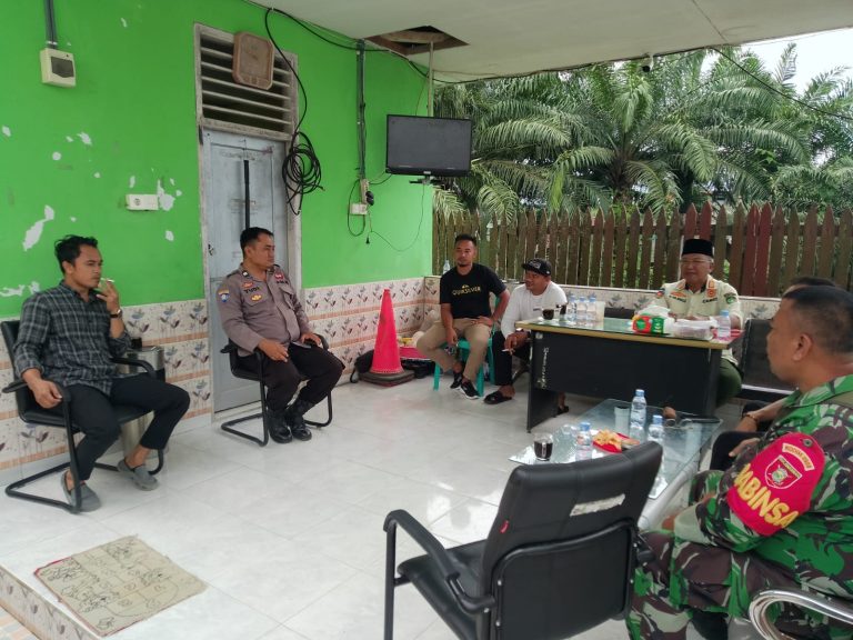 Langkah Cooling system, Bhabinkamtibmas Desa Santan Ulu Sambang dan Silaturahmi dengan Warga, Sampaikan Himbauan Kamtibmas