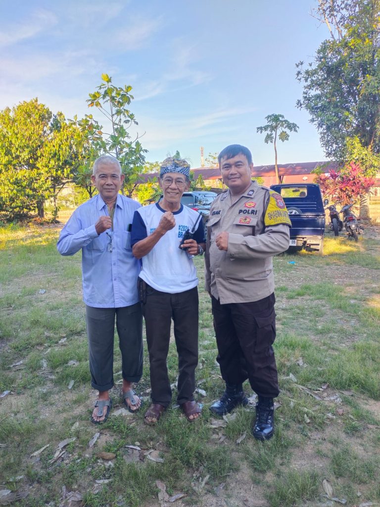 Bhabinkamtibmas Kelurahan Kanaan Laksanakan Cooling System dan Silaturahmi dengan Warga Pasca Pilkada