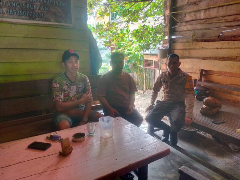 Jalin Silaturahmi melalui Sambang Kunjungan Bhabinkamtibmas di Kelurahan Tanjung Laut Indah bersama warga binaan