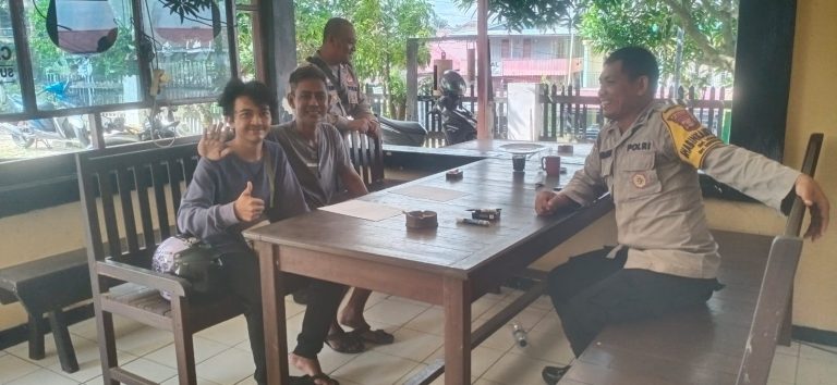 Problem Solving, Bhabinkamtibmas Kelurahan Loktuan Mediasi Kasus Pemukulan di Halaman Parkir Hotel Abadi