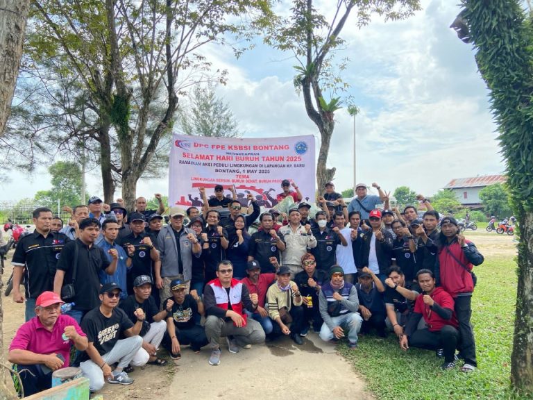 May Day 2025 di Bontang : Buruh Pilih Aksi Sosial
