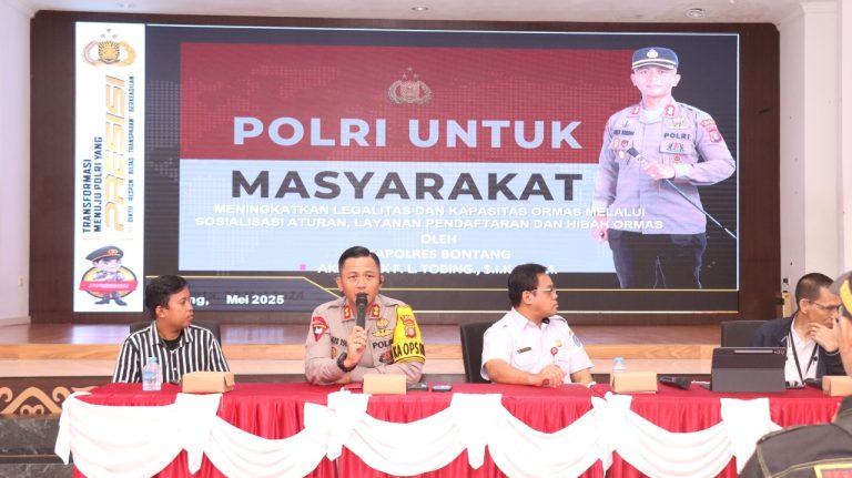 Polres Bontang dan Bakesbangpol laksanakan Sosialisasi Undang-Undang Organisasi Kemasyarakatan, Tingkatkan Legalitas dan Kapasitas Ormas