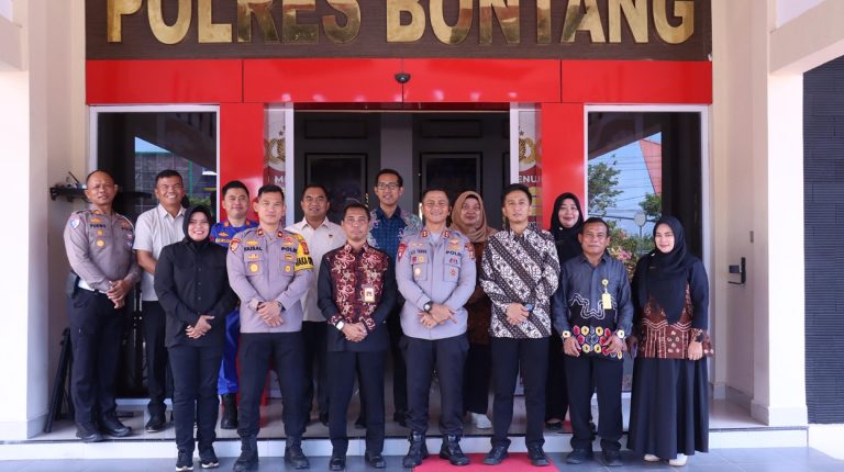 Perkuat Sinergi dan Kerja Sama, Kapolres Bontang terima kunjungan Kepala BPN Kota Bontang