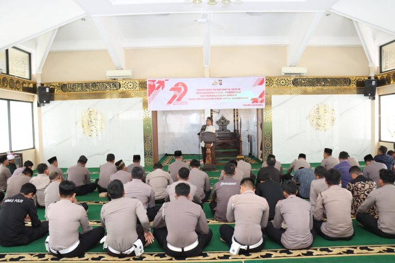 Polres Bontang Gelar Peringatan Tahun Baru Islam 1447 H / 2025 M dengan Tema Momentum Refleksi dan Intropeksi wujudkan “Polri untuk Masyarakat”