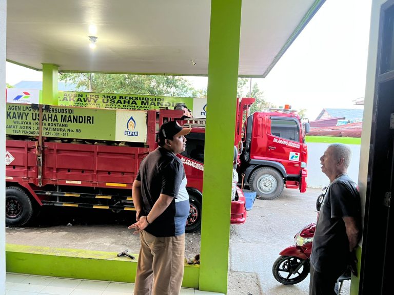 Respon Rumor Kelangkaan Elpiji : Tim Reskrim Pastikan Distribusi Aman