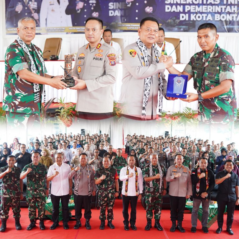 Pererat kekompakan, Kapolda Kaltim, Pangdam dan Gubernur Kaltim melaksanakan kunker sinergitas di Bontang