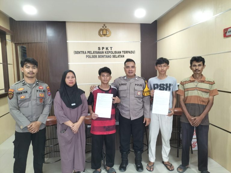 Polri untuk masyarakat, Bhabinkamtibmas Bontang Lestari Sukses Gelar Problem Solving, Mediasi permasalahan warga binaan