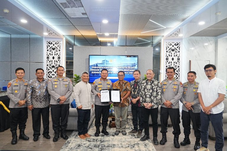 Kapolda Kaltim Tandatangani Persetujuan Desain Pembangunan Polrestabes Khusus IKN