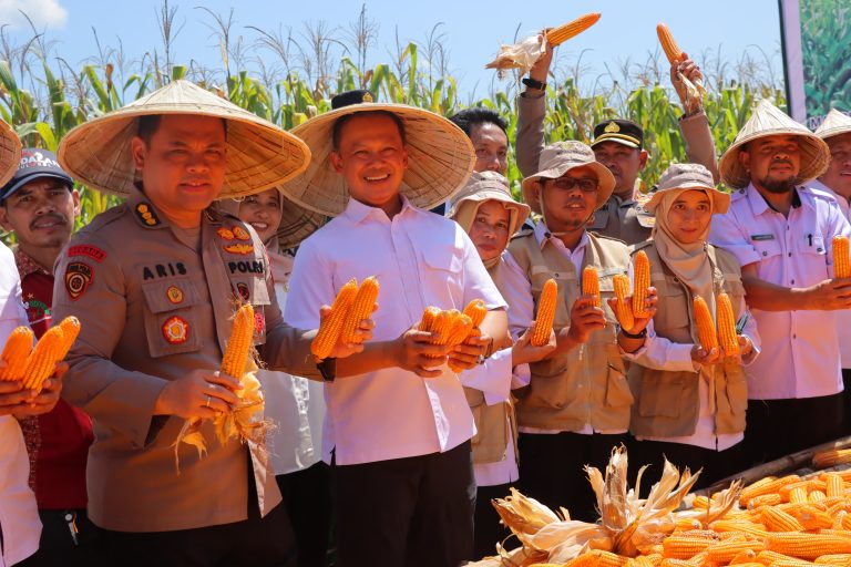 Polri Dorong Swasembada Jagung Lewat Kebun Binaan Polres Maros