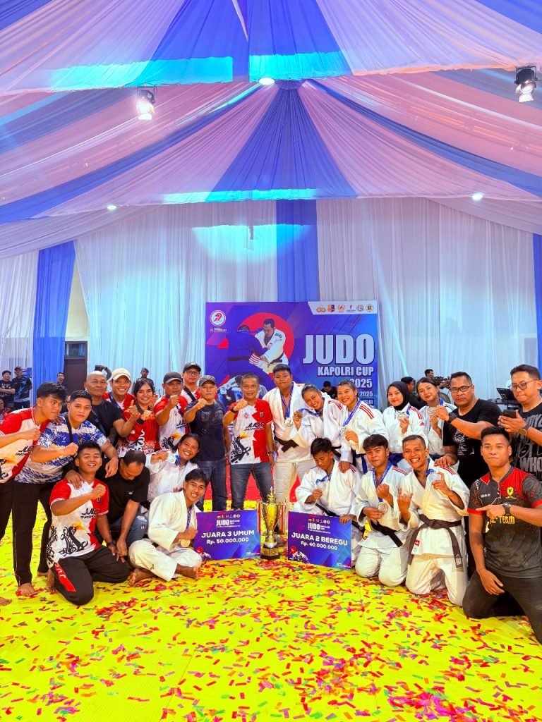 Tim Judo Polda Kaltim Raih Juara Umum 3 di Kejuaraan Judo Kapolri Cup 2025