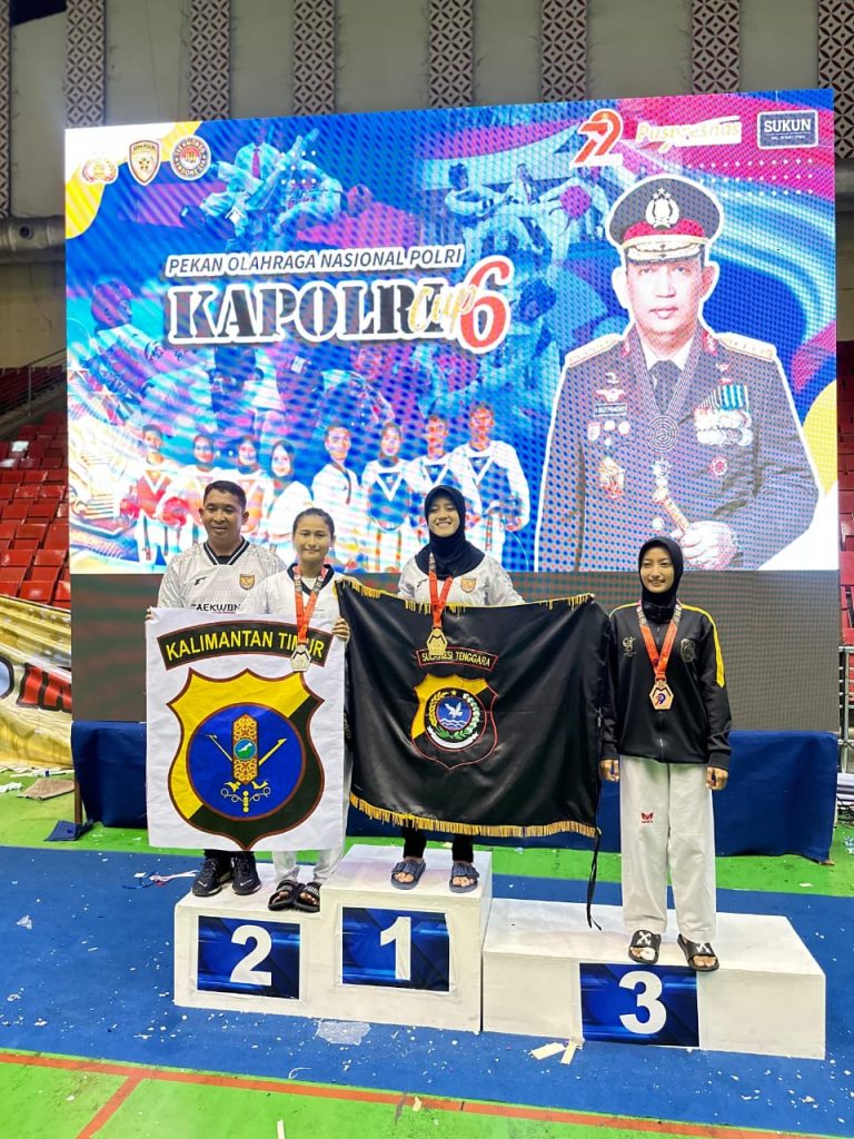 Polwan Polda Kaltim Raih Prestasi Gemilang di Kapolri Cup VI Tahun 2025