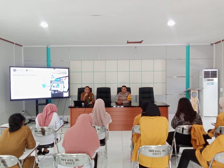 Bhabinkamtibmas Bontang Lestari Hadiri Sosialisasi Pengembangan UMKM, Dukung Peningkatan Ekonomi Warga