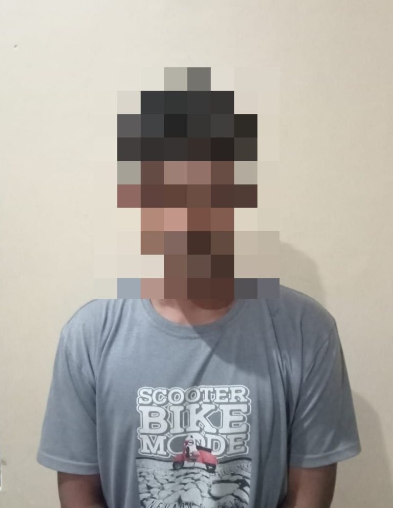 Pemuda Mabuk Diamankan Polisi Saat Ketahuan Membawa Sajam Di Ruang Publik