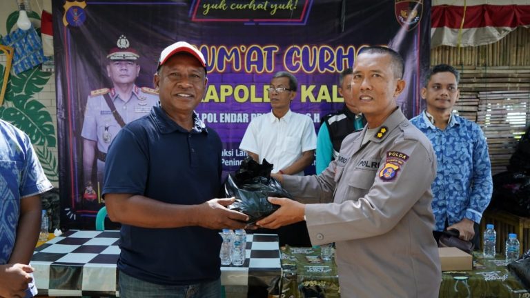 Polda Kaltim Gelar Jumat Curhat di Pantai Seraya, Tampung Aspirasi dan Keluhan Warga