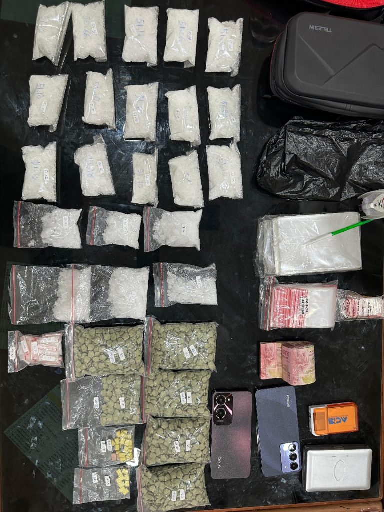 Ditresnarkoba Polda Kaltim Amankan 1 Kilogram Sabu dan 2.560 Butir Ekstasi di Samarinda