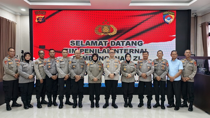 Polres Bontang Terima Asistensi Pembangunan Zona Integritas dari Polda Kaltim