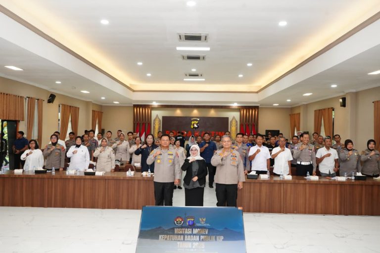Perkuat Keterbukaan Informasi Publik, Polda Kaltim Gelar Visitasi Monev KIP 2025