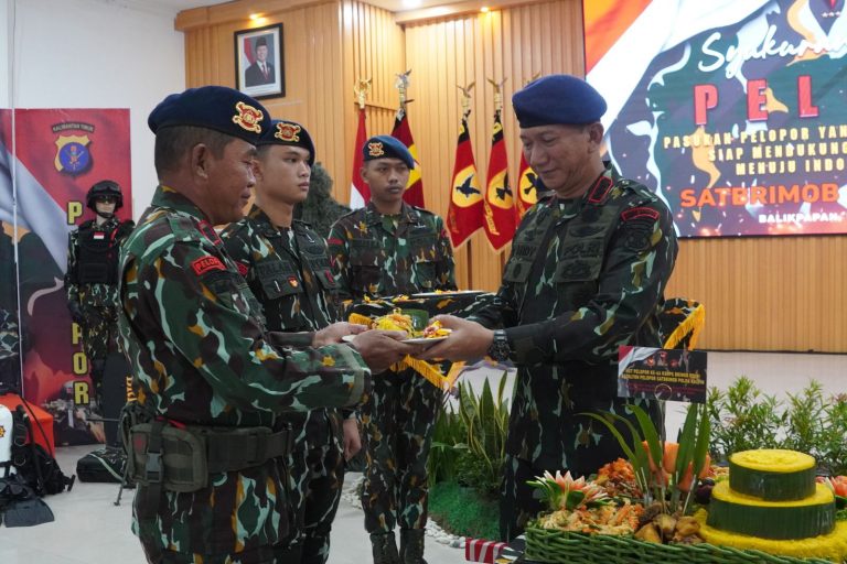 Peringati HUT Pelopor ke-66, Sat Brimob Polda Kaltim Gelar Tradisi Syukuran