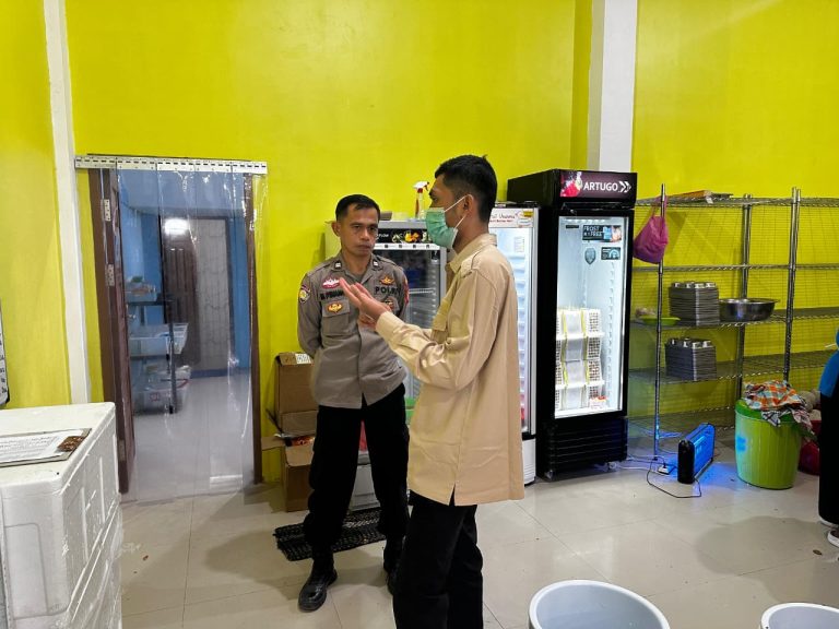 Polres Bontang Kawal Program Makan Bergizi Gratis Lewat Monitoring SPPG Kanaan