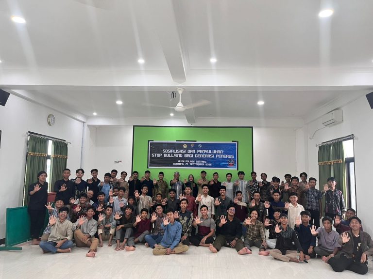 Stop Bullying : Polres Bontang Edukasi Siswa Biar Makin Peduli