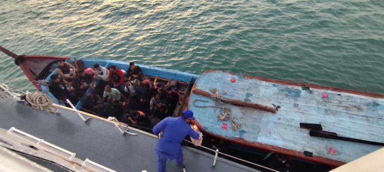 Polairud Gagalkan Penyelundupan 29 PMI Ilegal di Perairan Tanjung Balai