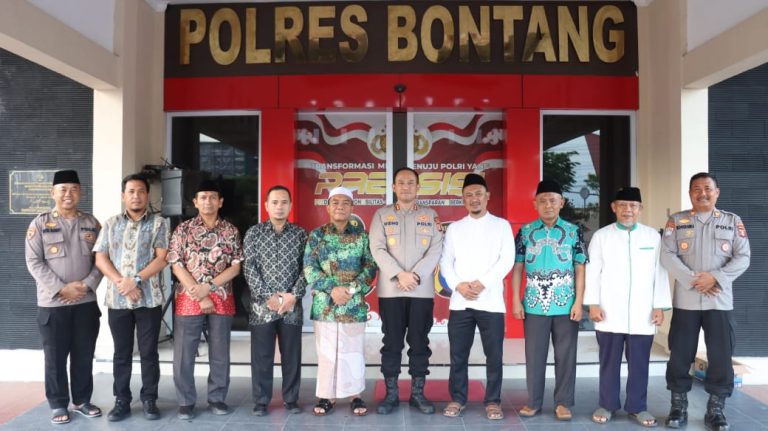 Silaturahmi Kapolres Bontang dengan PCNU, Wujud Sinergi dalam Menjaga Kamtibmas