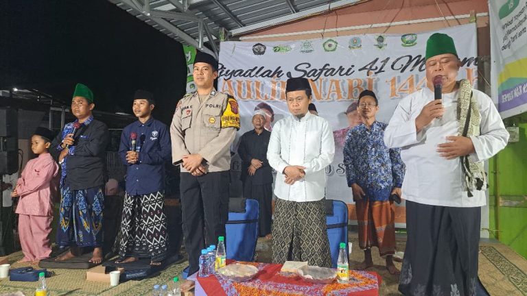 Bhabinkamtibmas Beimbing hadiri Peringatan Maulud Nabi Muhammad SAW 1447 Hijriah di Yayasan TPQ Tashilul Qurro’